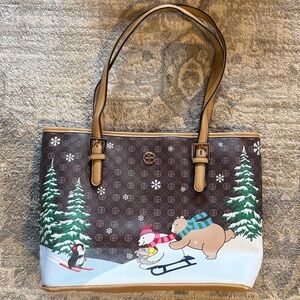 Giani Bernini winter holiday tote